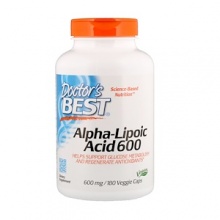  Doctors Best  Alpha-Lipoic Acid  600  180 