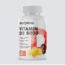  ENDORPHIN Vitamin D3 5000 120  