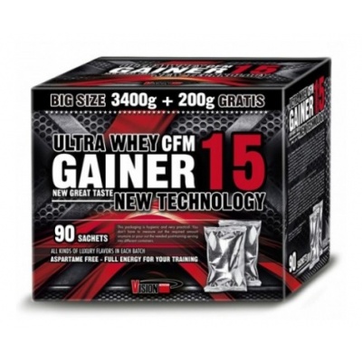 Гейнер Vision ultra whey cfm gainer 3,6 кг 90 порций