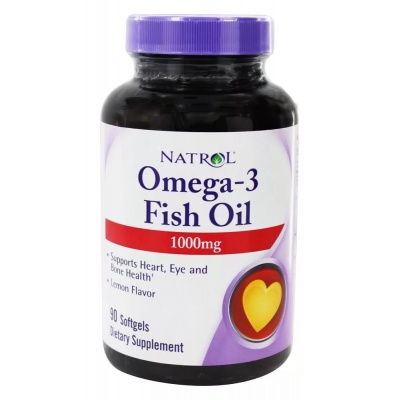 Антиоксидант Natrol Omega-3 1000 мг 90 кап