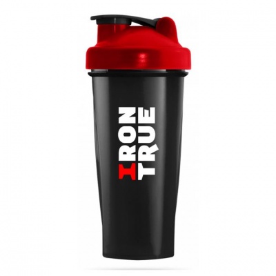 Шейкер IRONTRUE 700ml красный-черный