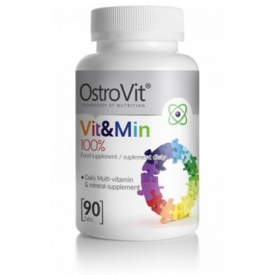 Витамины OstroVit VIT+MIN  90 таблеток