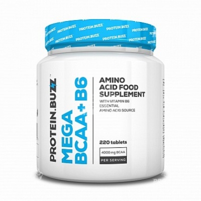 БЦАА Be First Protein Buzz Mega BCAA + B6  220 таб