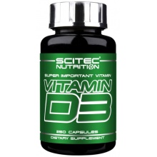 Витамины Scitec Nutrition Vitamin D3 250 капсул