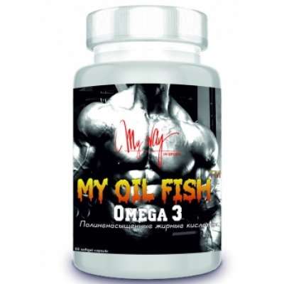 Антиоксидант MY WAY™ in Sport MY OIL FISH Omega 3 60кап