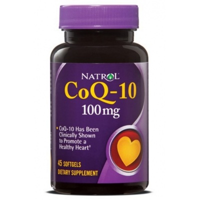 Антиоксидант Natrol Co Q-10  100 мг 45 капсул