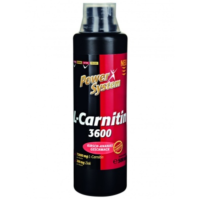 Л-Карнитин Power System L-carnitine 3600мг 500 мл