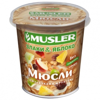Сухие завтраки Musler  50 гр
