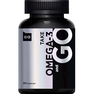 Антиоксидант TAKE and GO Omega-3 90 caps