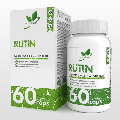 Специальный препарат NaturalSupp Ruthin 60 капсул