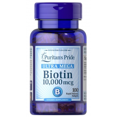 Витамины Puritan’s Pride Biotin 10000 мкг 100 таблеток
