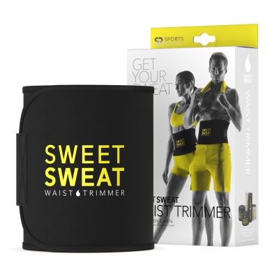 Термопояс Sweet Sweat на талию желтый