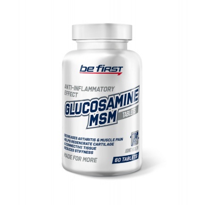 Хондропротектор Be First Glucosamine + MSM  60 табл