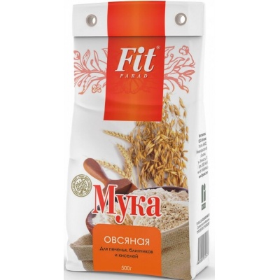 Мука Fit Parad овсяная 500 г