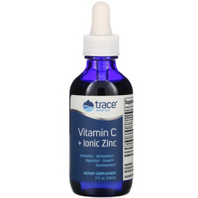 Витамины Trace Minerals Research Vitamin C + lonic Zinc 59 мл