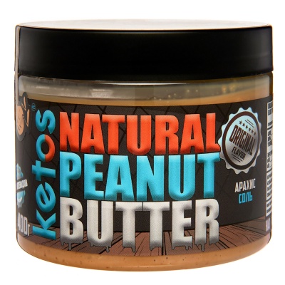 Арахисовая паста Ketos Natural Peanut Butter 400 гр