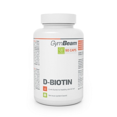 Витамины GymBeam D-Biotin 90 капсул