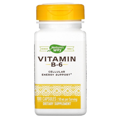  Natures Way Vitamin B6 50  100 