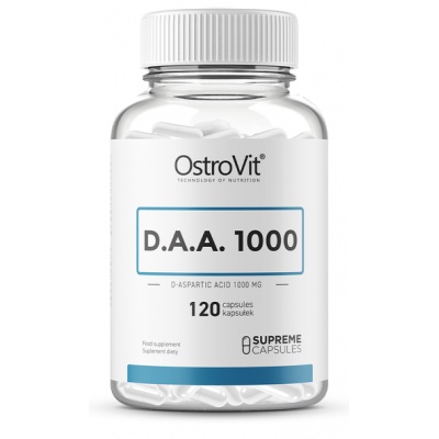 Тестобустер Ostrovit D.A.A 1000 D-Aspartic Acid  120 капcул