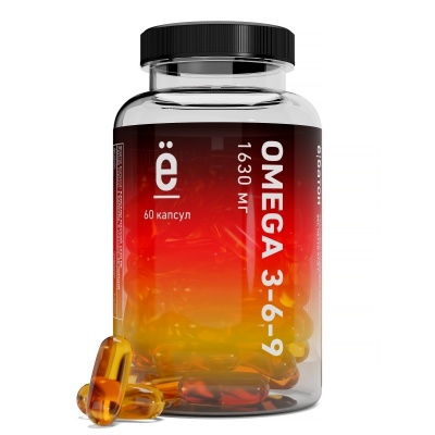 Антиоксидант Ёбатон Omega 3-6-9  60 капсул