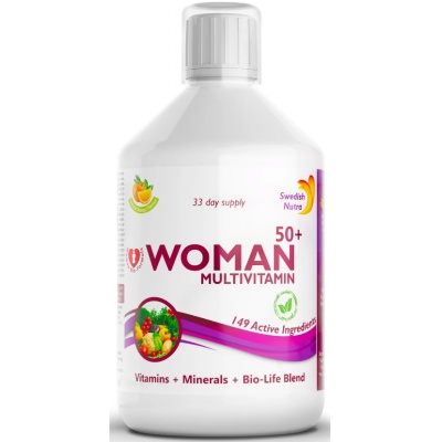 Витамины Swedish Nutra Woman50 + Multivitamin 500 мл