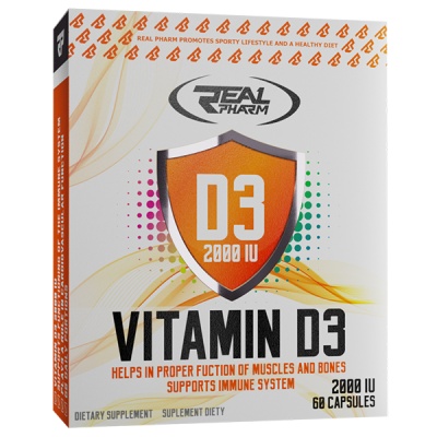 Витамины Real Pharm Vitamin D  60 капсул