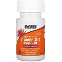  NOW Vitamin D-3 10 000IU 240 