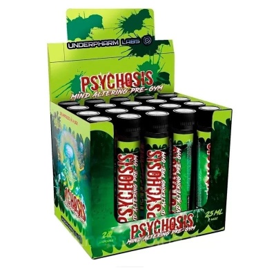 Предтренировочный комплекс Underpharm Labs-Psycosis Shot 25 мл