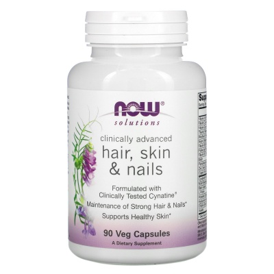 Витамины NOW Solutions Hair,skin & nails 90 капсул