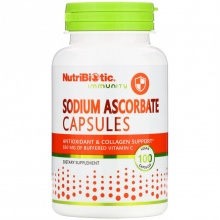 Витамины Nutribiotic Sodium Ascorbate Capsules 100 капсул