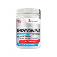Аминокислота WestPharm Threonine 500 мг 90 капсул