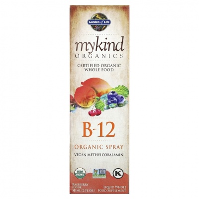 Витамины Garden of Life MyKind Organics B12 58 мл