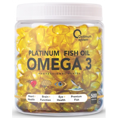 Антиоксидант Optimum System Omega-3 500 капсул