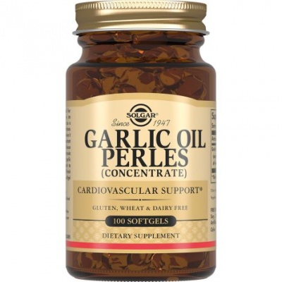 Чеснок Solgar Garlic Oil Perles 100 капсул