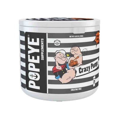 Предтренировочный комплекс Popeye Supplements Crazy Pump 250 гр