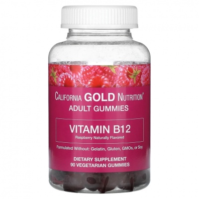  California Gold Nutrition Vitamin B12 3000  90  
