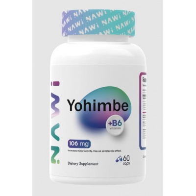 Жиросжигатель NAWI Yohimbe+B6 60 капсул