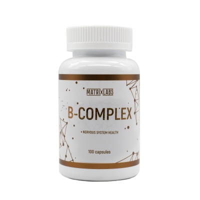 Витамины Matrix Labs B-Complex 100 капсул