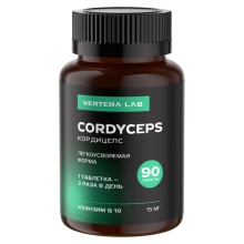 Специальный препарат Vertera Cordyceps 90 таблеток