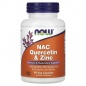 Специальный препарат NOW NAC Quercetin + Zinc 90 капсул
