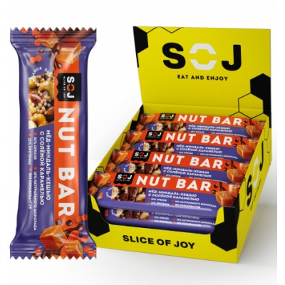Батончик SOJ NUT BAR 40 гр