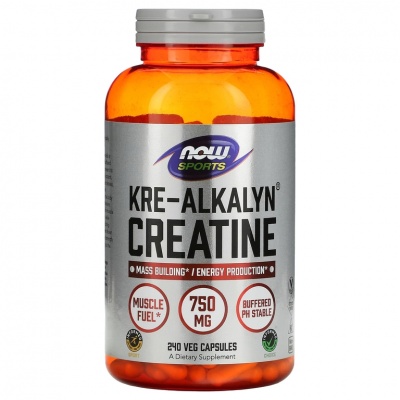 Креатин NOW Kre-Alkalyn Creatine 240 капсул