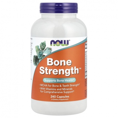 Пищевая добавка NOW Bone Strength 240 капсул