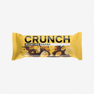 Батончик ореховый R.A.W. LIFE CRUNCH Choco 40 гр