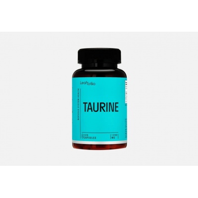 Аминокислота LeafToGo Taurine 120 капсул